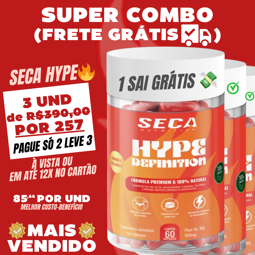 SECA🔥HYPE - TERMOGÊNICO