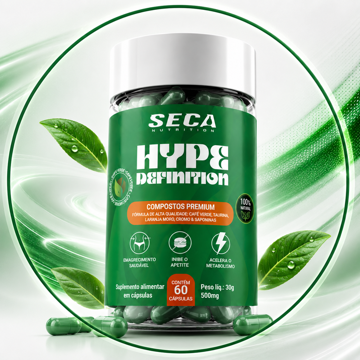 SECA🌱GREEN - SEM CAFEÍNA