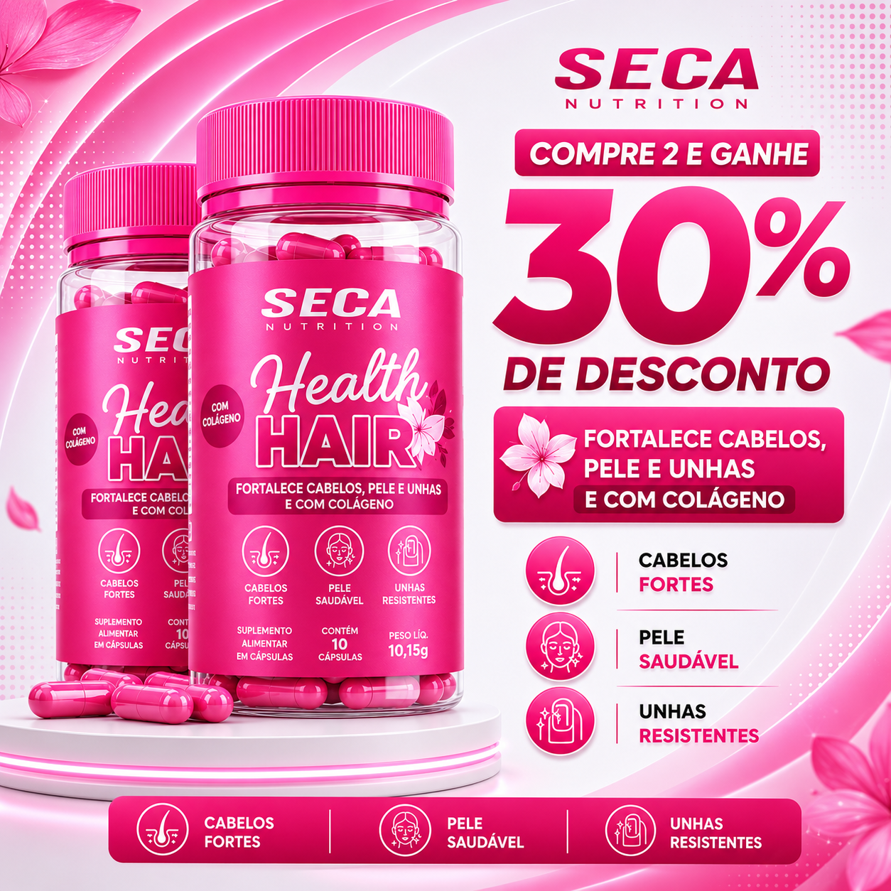 Health🎀HAIR - Cabelos, Pele & Unhas