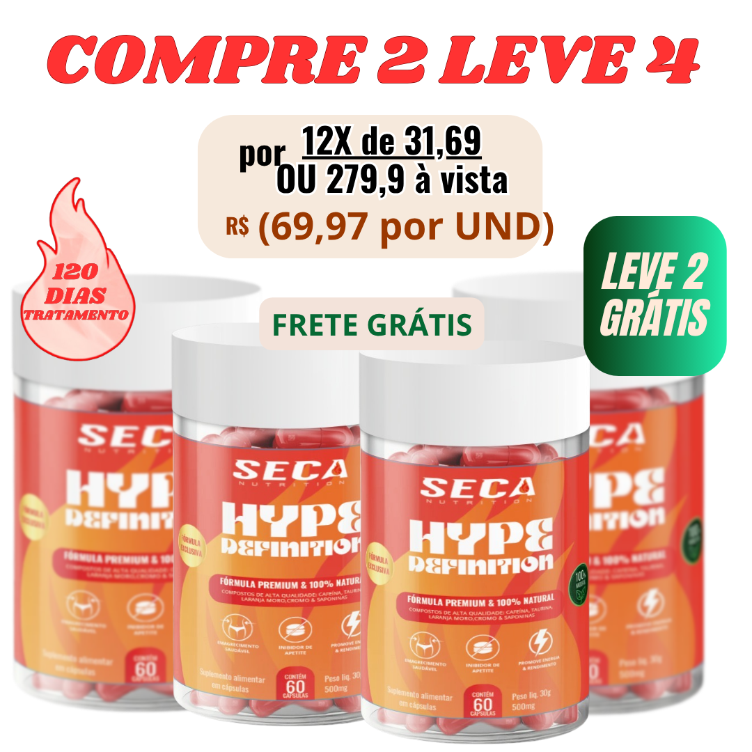 SECA🔥HYPE - TERMOGÊNICO